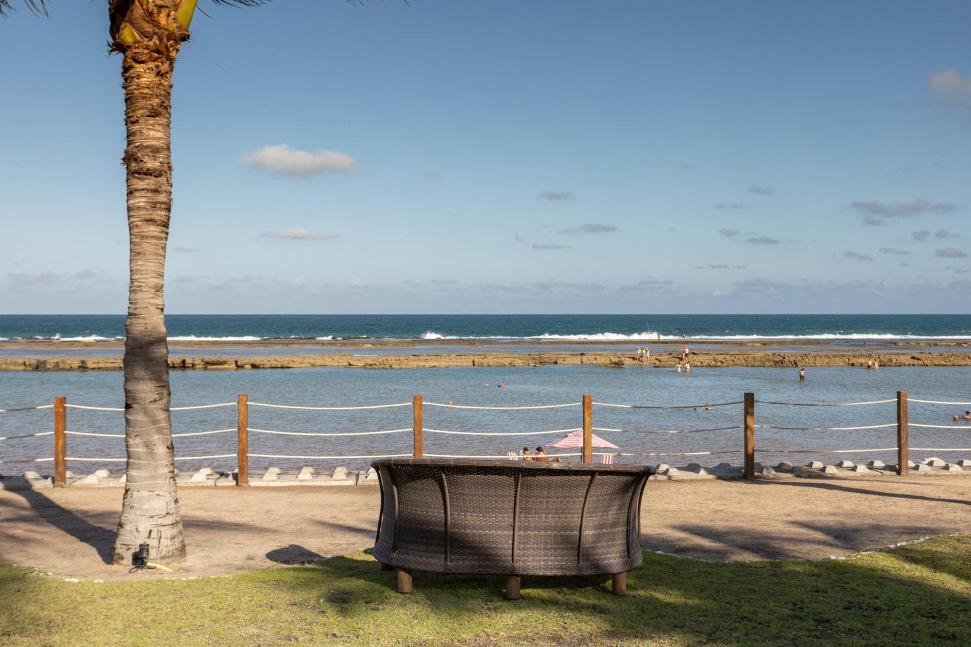 Apt Beira Mar Em Muro Alto Ao Lado Do Nanai Pôrto das Galinhas Esterno foto